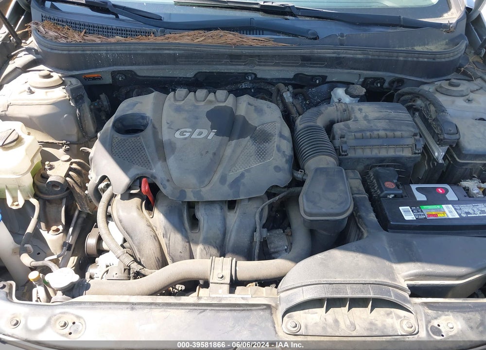 2014 HYUNDAI SONATA GLS VIN: 5NPEB4AC5EH818737