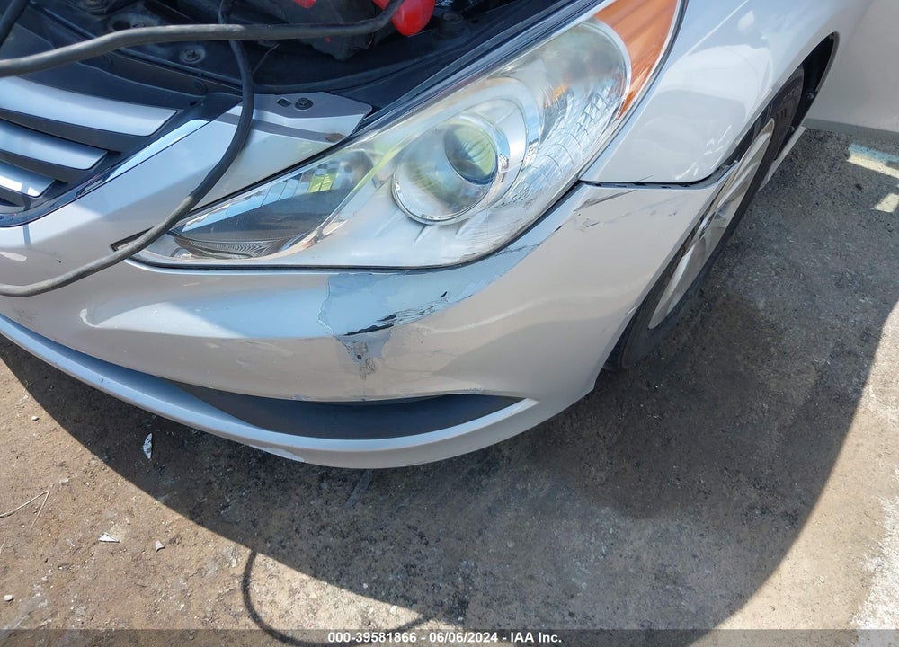 2014 HYUNDAI SONATA GLS VIN: 5NPEB4AC5EH818737