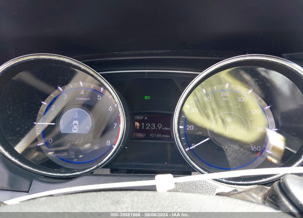 2014 HYUNDAI SONATA GLS VIN: 5NPEB4AC5EH818737