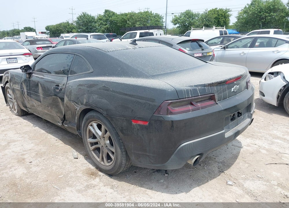 2015 CHEVROLET CAMARO 2LS VIN: 2G1FB1E3XF9172038