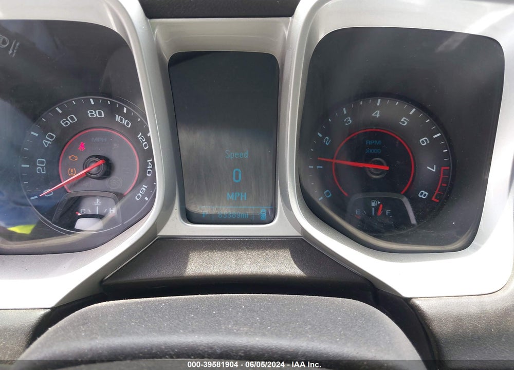2015 CHEVROLET CAMARO 2LS VIN: 2G1FB1E3XF9172038