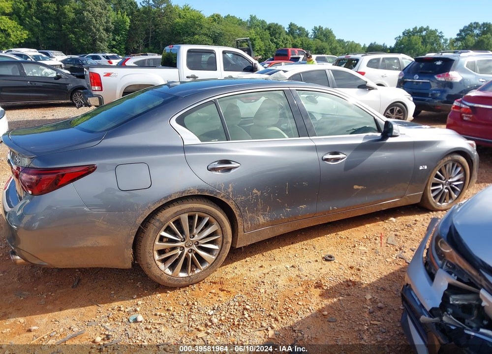 2018 INFINITI Q50 3.0T LUXE VIN: JN1EV7AP2JM592252