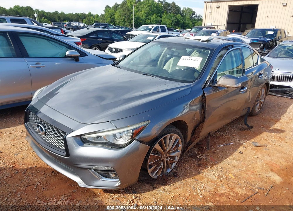 2018 INFINITI Q50 3.0T LUXE VIN: JN1EV7AP2JM592252