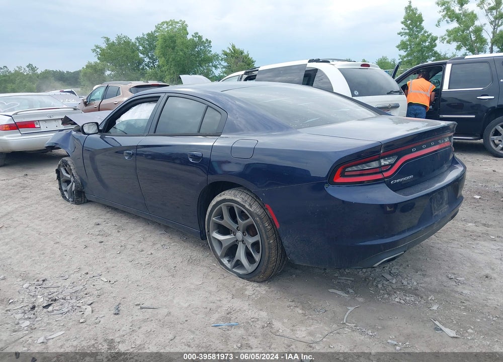 2015 DODGE CHARGER SE VIN: 2C3CDXBG2FH827351