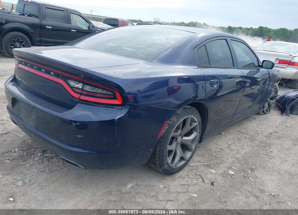 2015 DODGE CHARGER SE VIN: 2C3CDXBG2FH827351