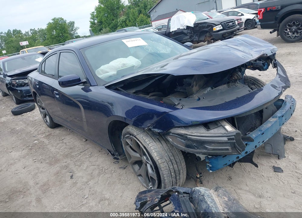 2015 DODGE CHARGER SE VIN: 2C3CDXBG2FH827351