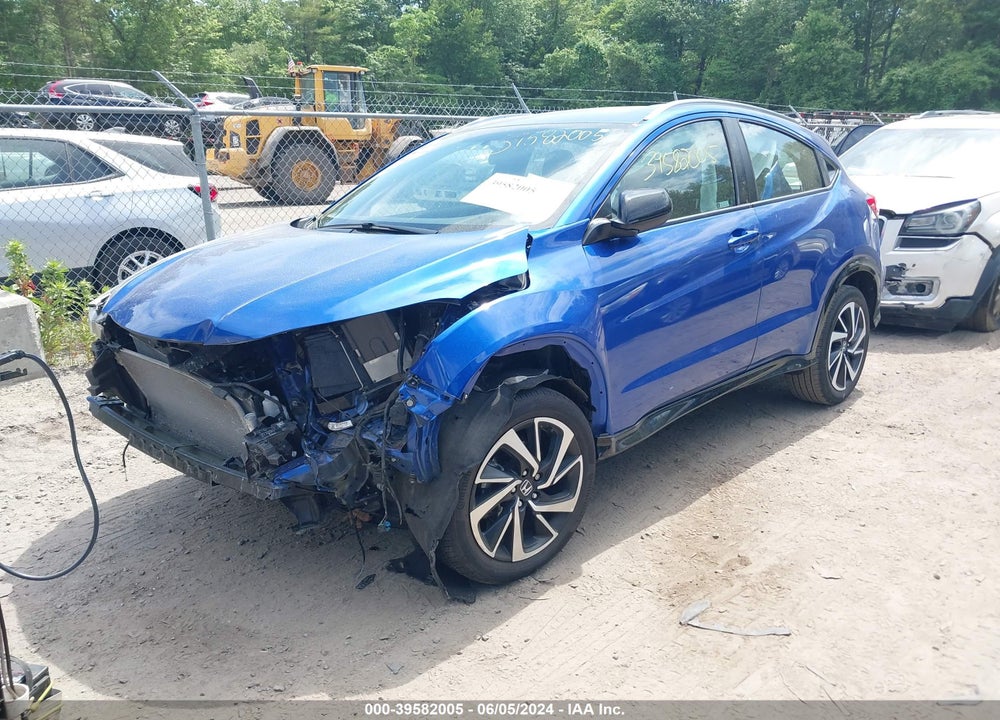 2020 HONDA HR-V AWD SPORT VIN: 3CZRU6H16LM731488