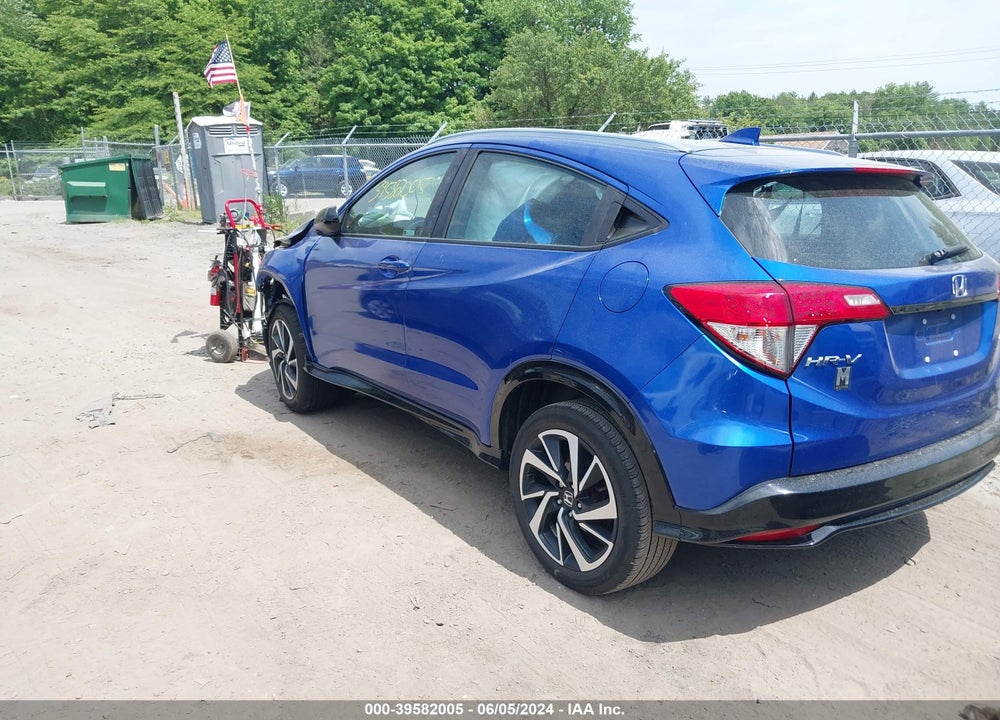 2020 HONDA HR-V AWD SPORT VIN: 3CZRU6H16LM731488
