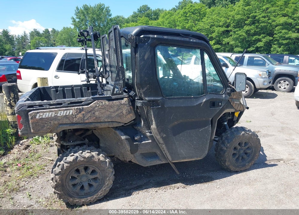 2021 CAN-AM DEFENDER LIMITED CAB HD10 VIN: 3JBUVAX45MK007187