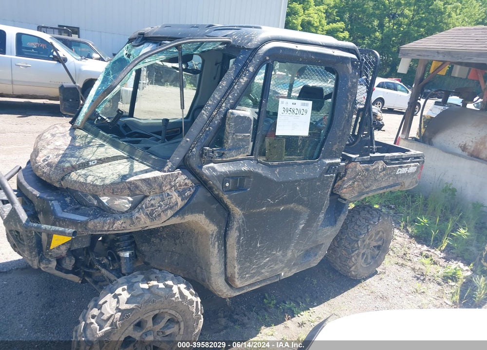 2021 CAN-AM DEFENDER LIMITED CAB HD10 VIN: 3JBUVAX45MK007187