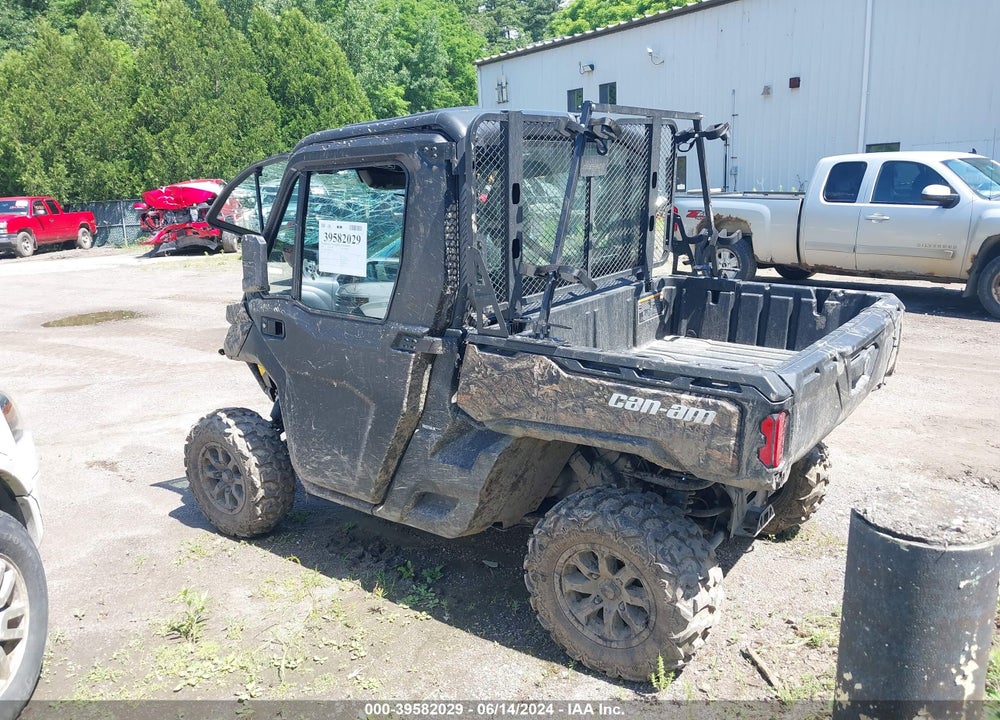 2021 CAN-AM DEFENDER LIMITED CAB HD10 VIN: 3JBUVAX45MK007187