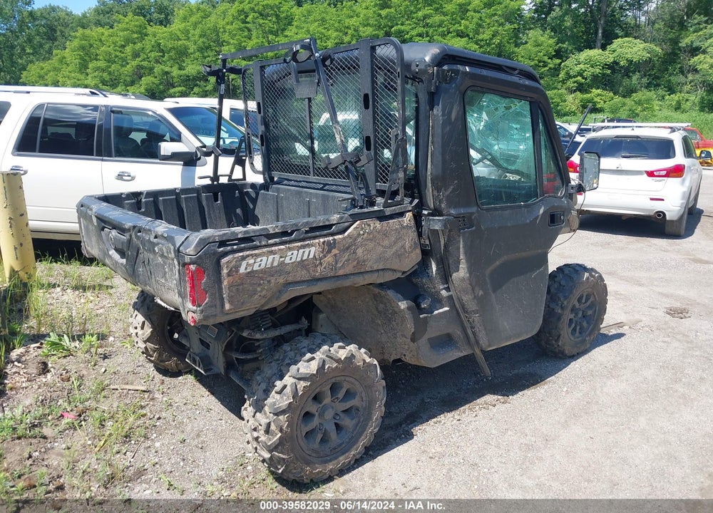 2021 CAN-AM DEFENDER LIMITED CAB HD10 VIN: 3JBUVAX45MK007187
