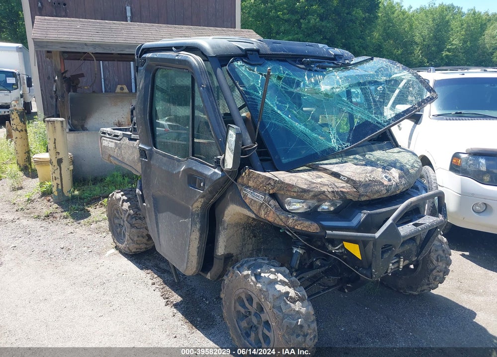 2021 CAN-AM DEFENDER LIMITED CAB HD10 VIN: 3JBUVAX45MK007187