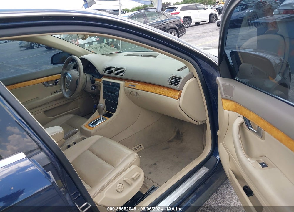 2006 AUDI A4 2.0T VIN: WAUDF78E26A230177