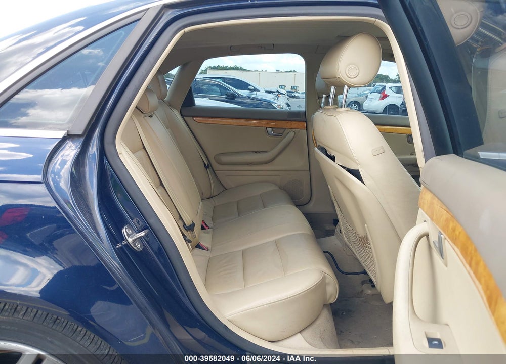 2006 AUDI A4 2.0T VIN: WAUDF78E26A230177