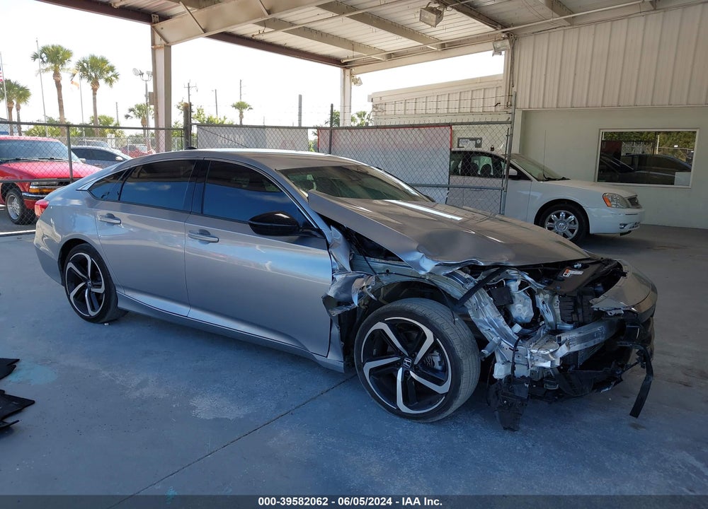 2021 HONDA ACCORD SPORT VIN: 1HGCV1F32MA071255