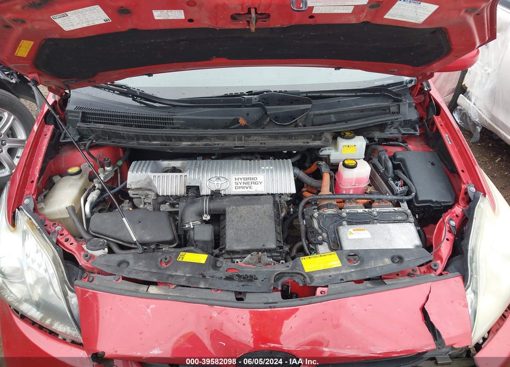 2010 TOYOTA PRIUS IV VIN: JTDKN3DU6A0123800