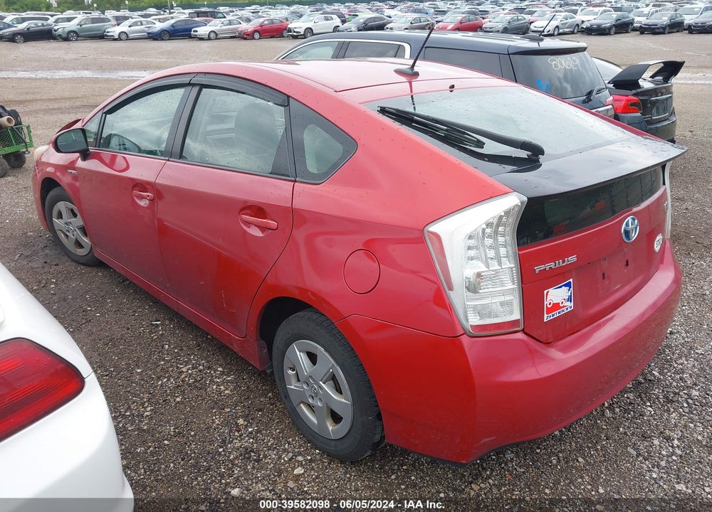 2010 TOYOTA PRIUS IV VIN: JTDKN3DU6A0123800