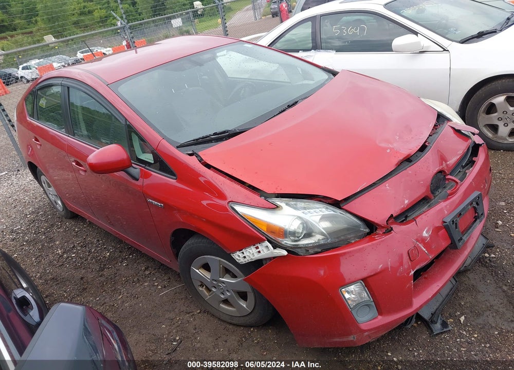 2010 TOYOTA PRIUS IV VIN: JTDKN3DU6A0123800