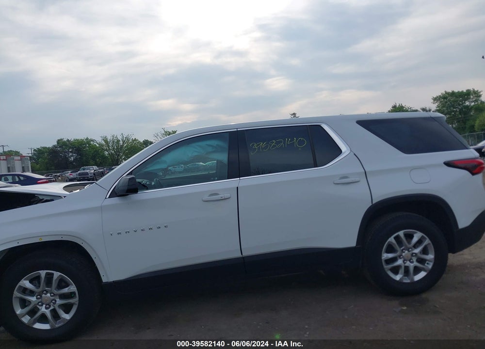 2023 CHEVROLET TRAVERSE FWD LS VIN: 1GNERFKW8PJ318346