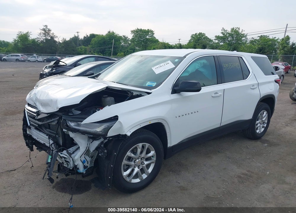 2023 CHEVROLET TRAVERSE FWD LS VIN: 1GNERFKW8PJ318346