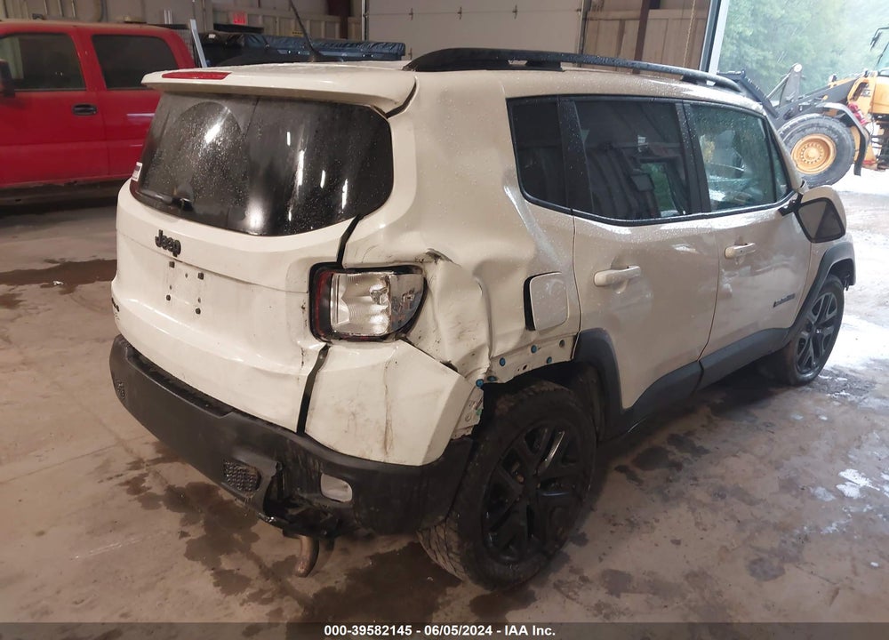 2017 JEEP RENEGADE ALTITUDE 4X4 VIN: ZACCJBBB6HPF99660