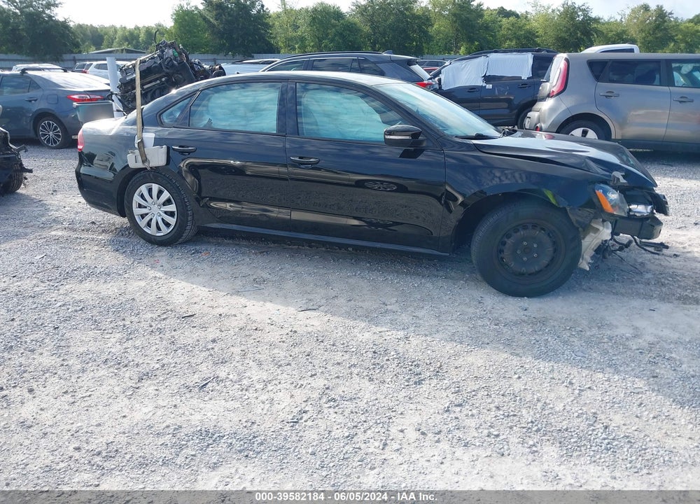 2014 VOLKSWAGEN PASSAT VIN: 1VWAP7A34EC003276