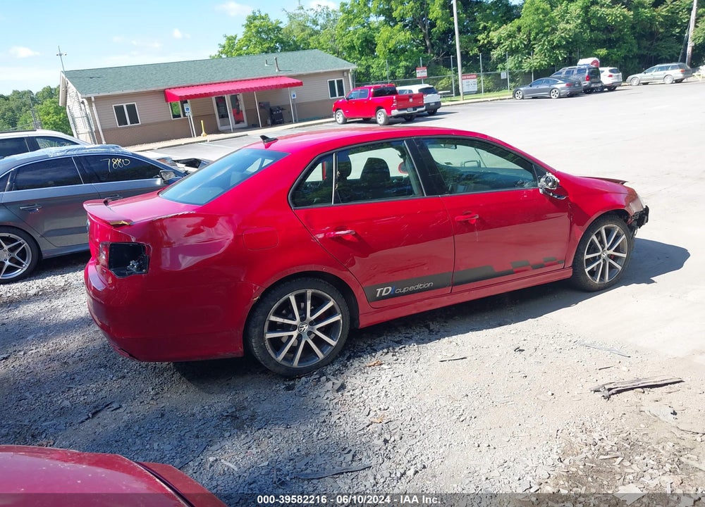 2010 VOLKSWAGEN JETTA TDI CUP EDITION VIN: 3VWHL7AJ7AM077891