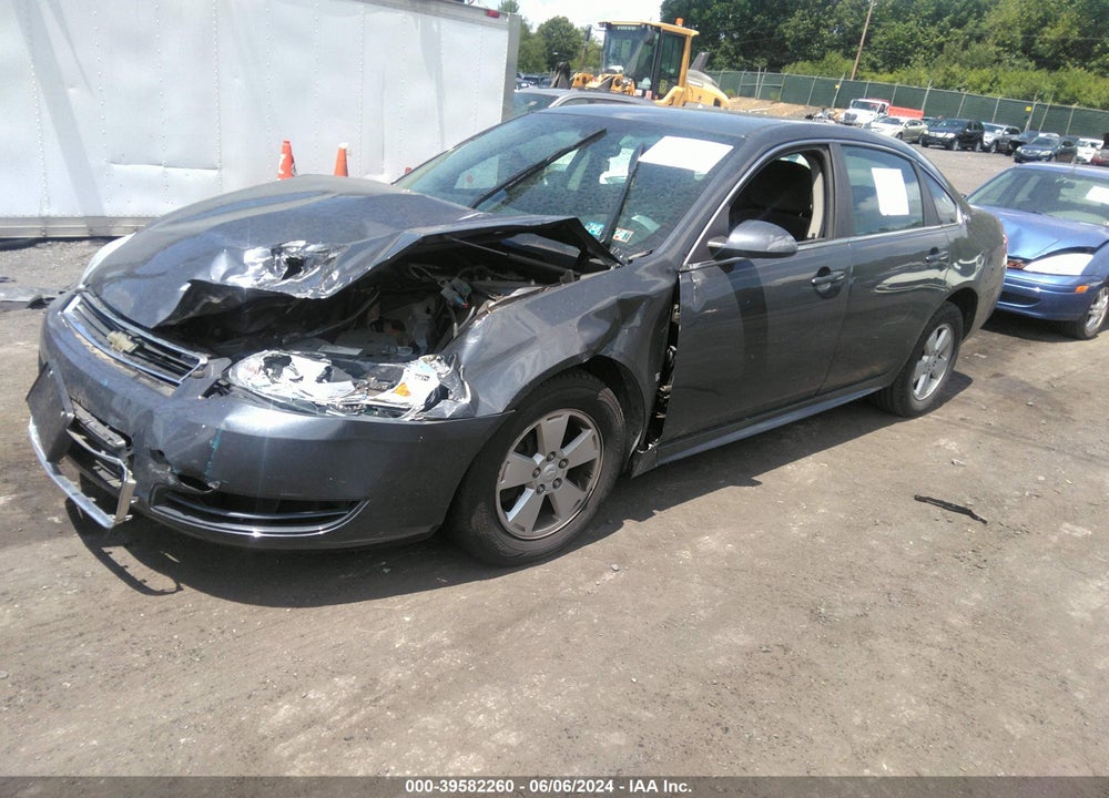 2009 CHEVROLET IMPALA LT VIN: 2G1WT57N291167017