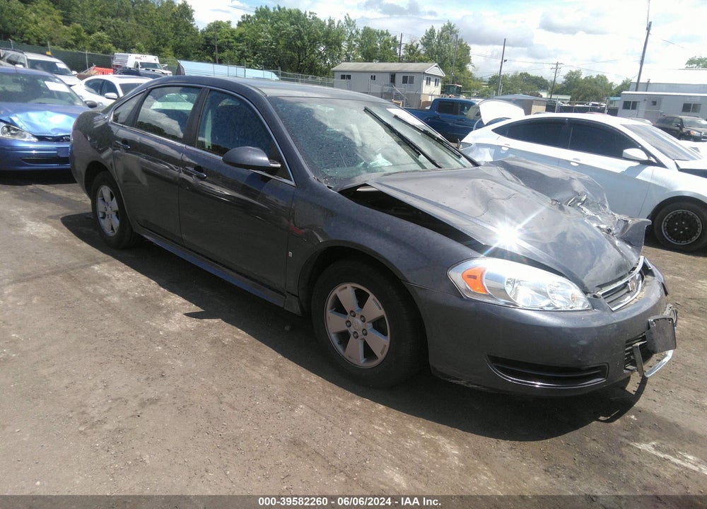 2009 CHEVROLET IMPALA LT VIN: 2G1WT57N291167017