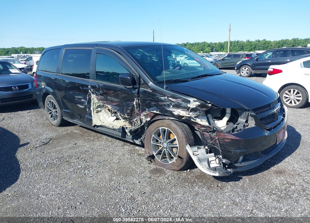 2019 DODGE GRAND CARAVAN SXT VIN: 2C4RDGCG4KR530784