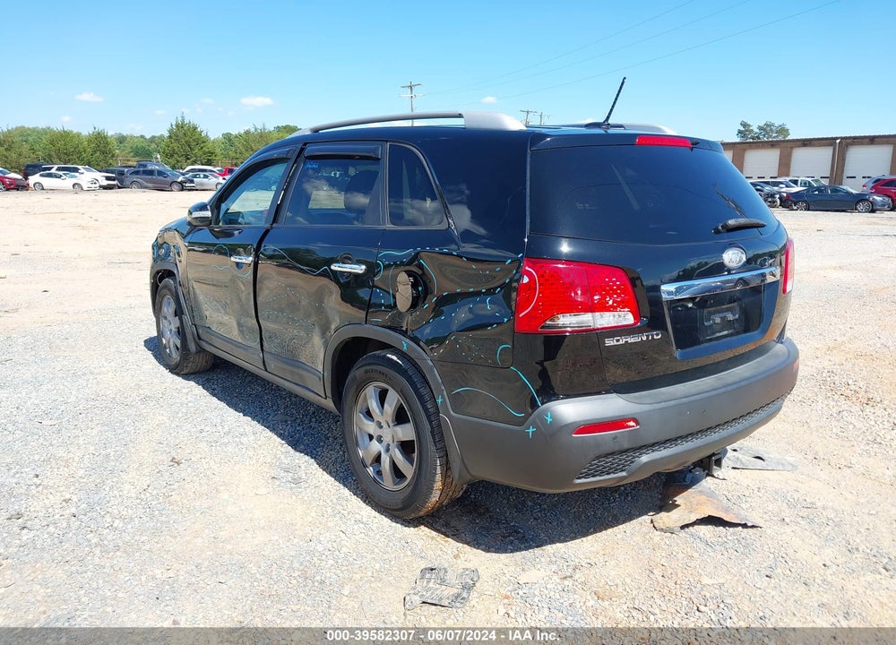 2012 KIA SORENTO LX VIN: 5XYKT4A6XCG189782
