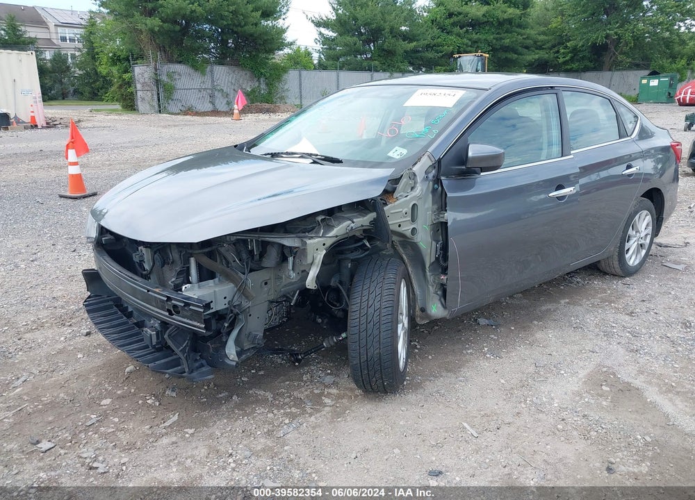 2019 NISSAN SENTRA SV VIN: 3N1AB7APXKY380561