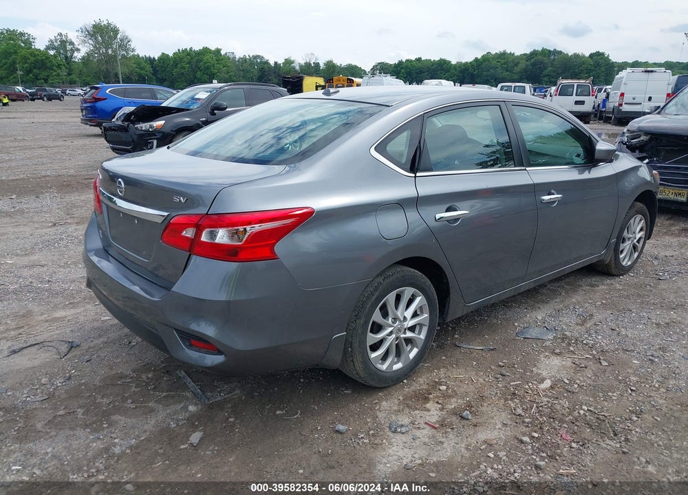 2019 NISSAN SENTRA SV VIN: 3N1AB7APXKY380561