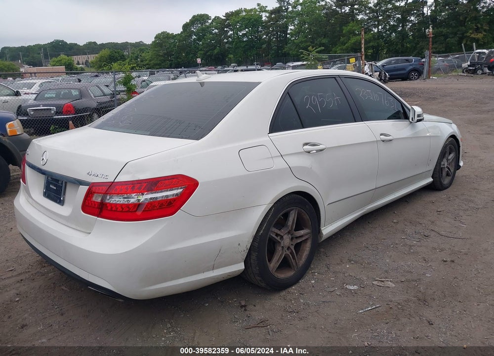 2011 MERCEDES-BENZ E 350 4MATIC VIN: WDDHF8HB6BA350340