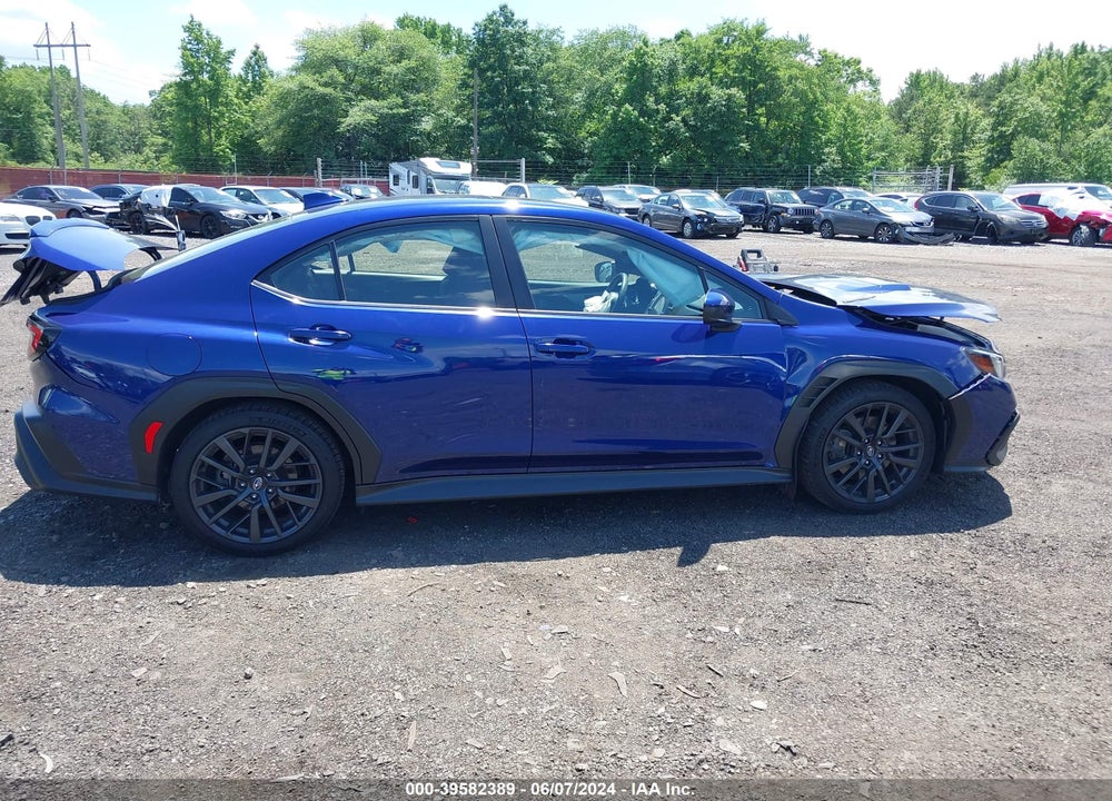 2022 SUBARU WRX PREMIUM VIN: JF1VBAF67N9005545