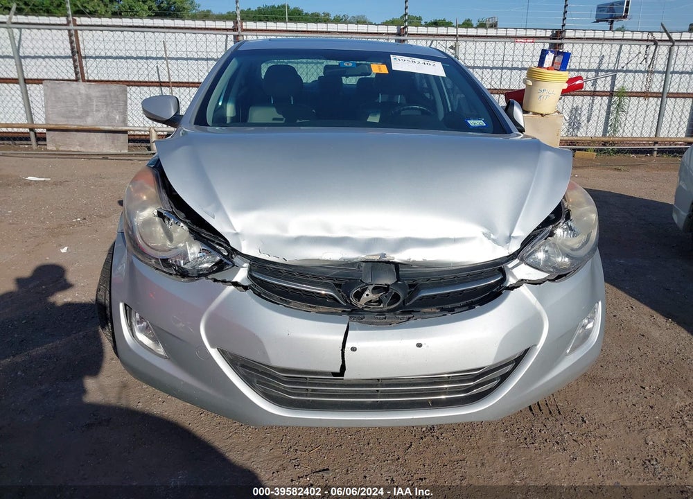 2013 HYUNDAI ELANTRA LIMITED VIN: KMHDH4AE9DU927133