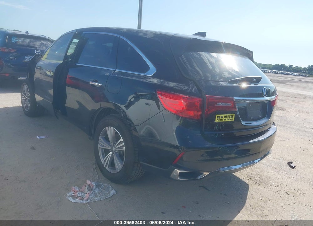 2020 ACURA MDX STANDARD VIN: 5J8YD3H36LL004212