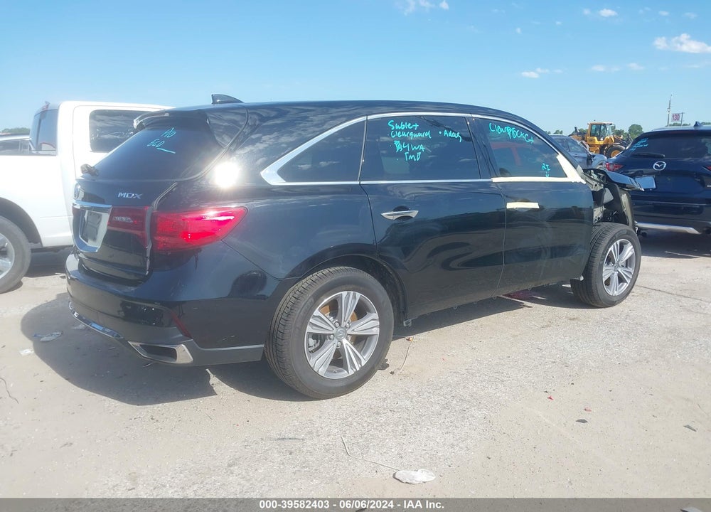 2020 ACURA MDX STANDARD VIN: 5J8YD3H36LL004212