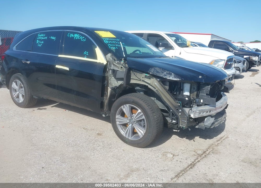 2020 ACURA MDX STANDARD VIN: 5J8YD3H36LL004212