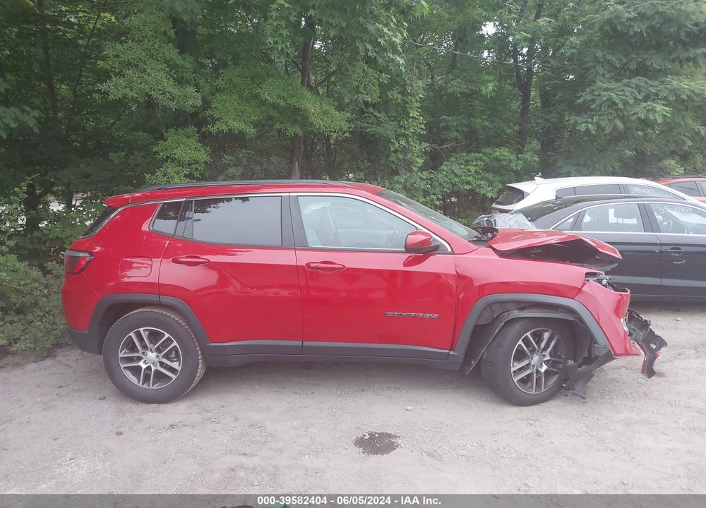 2018 JEEP COMPASS SUN AND WHEEL FWD VIN: 3C4NJCBB0JT495226
