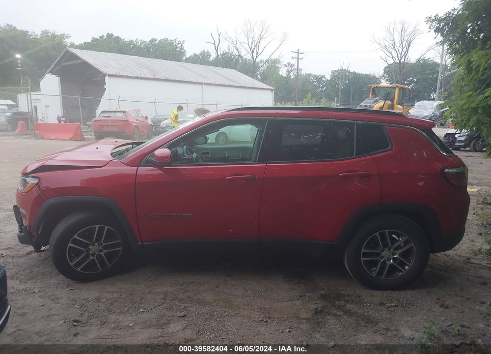 2018 JEEP COMPASS SUN AND WHEEL FWD VIN: 3C4NJCBB0JT495226