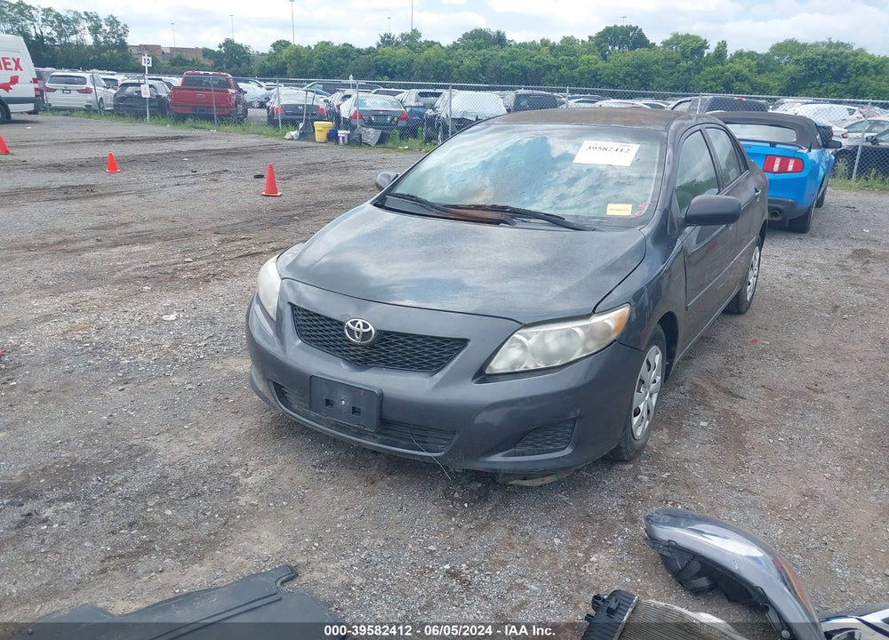 2009 TOYOTA COROLLA VIN: 1NXBU40E29Z118648