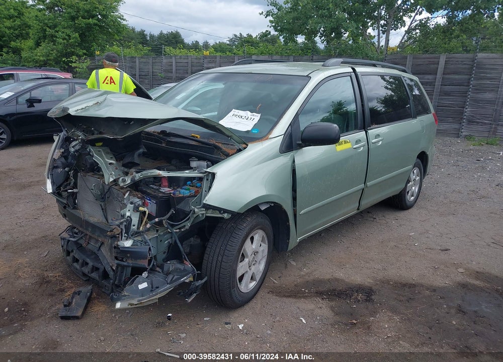 2006 TOYOTA SIENNA LE VIN: 5TDZA23CX6S495223