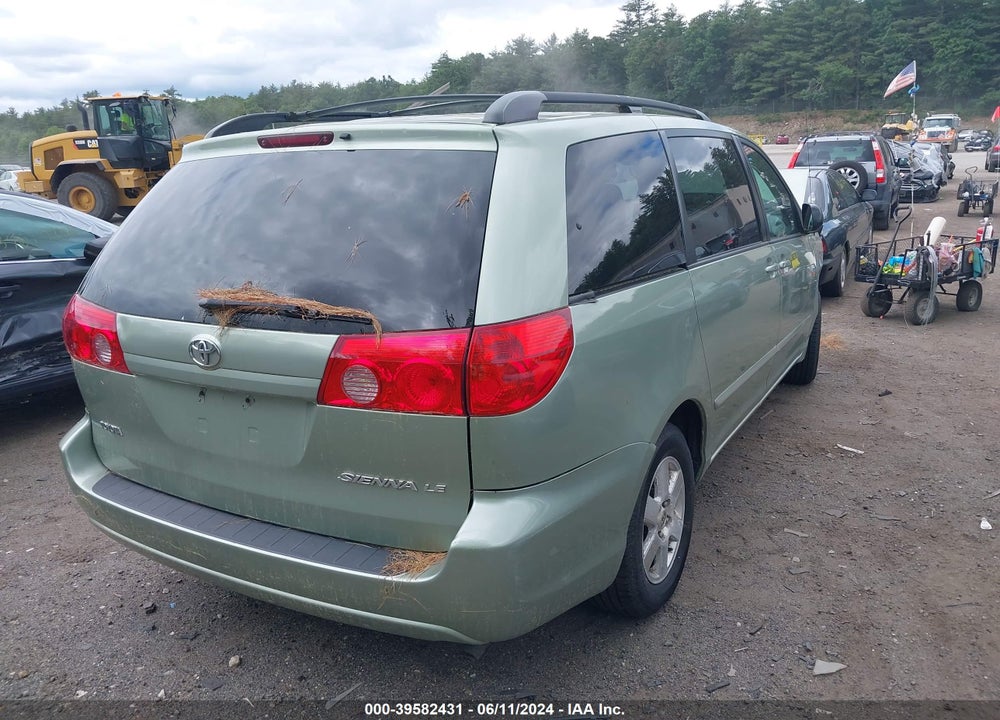 2006 TOYOTA SIENNA LE VIN: 5TDZA23CX6S495223