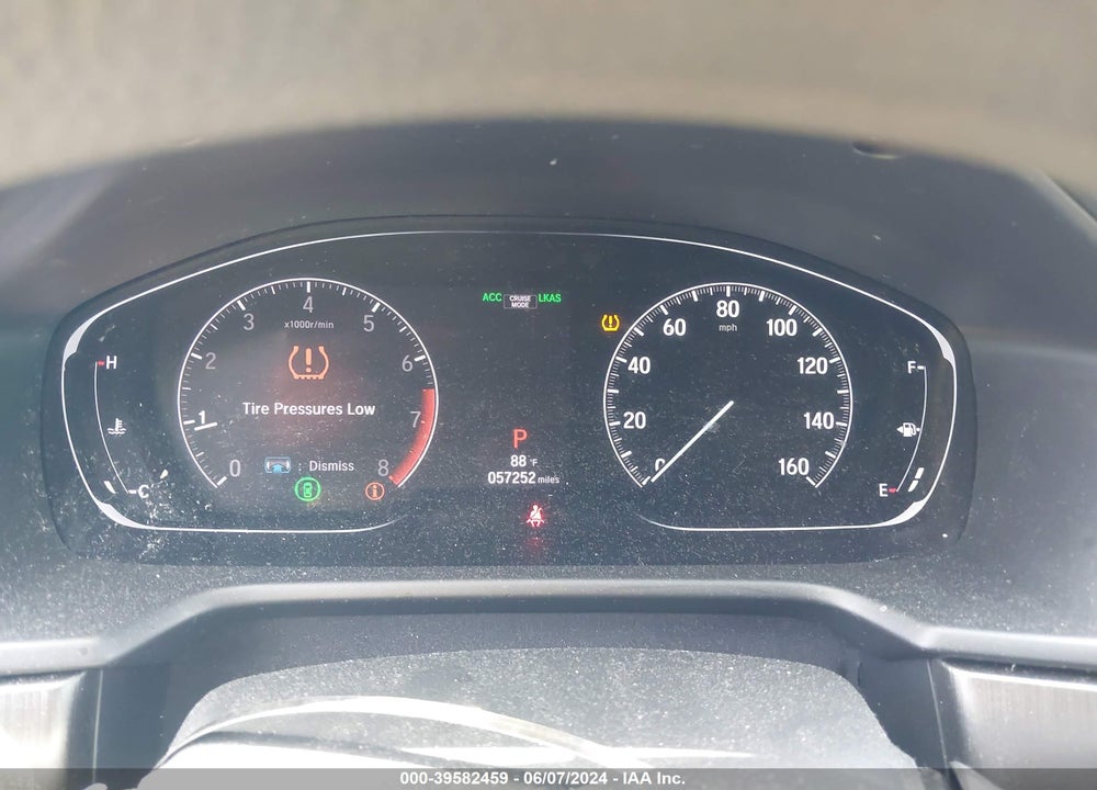 2019 HONDA ACCORD LX VIN: 1HGCV1F13KA087220