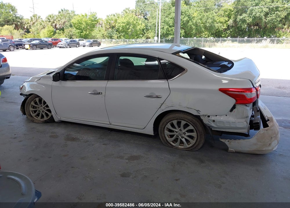 2018 NISSAN SENTRA SV VIN: 3N1AB7APXJY283648