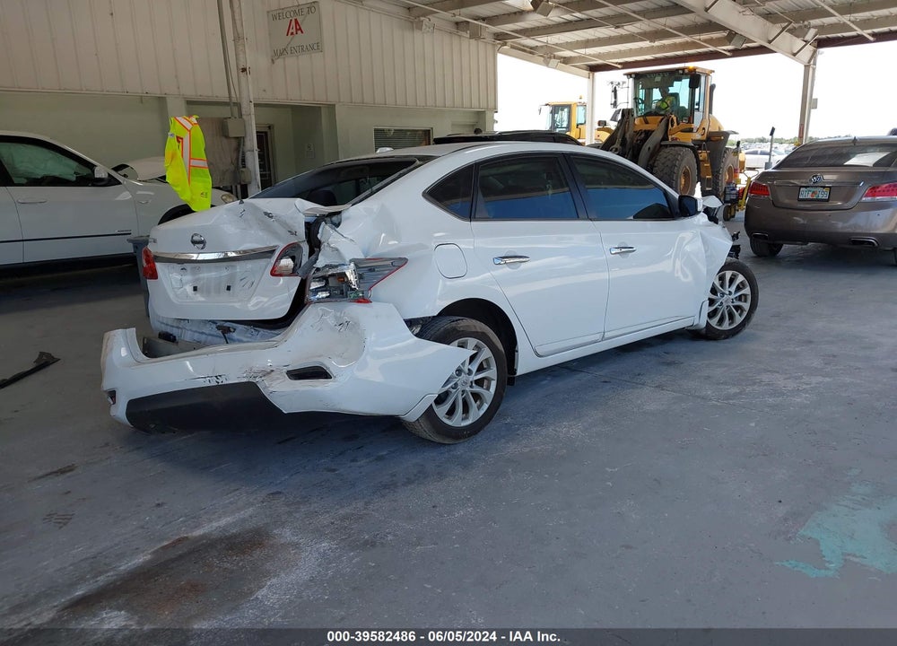 2018 NISSAN SENTRA SV VIN: 3N1AB7APXJY283648