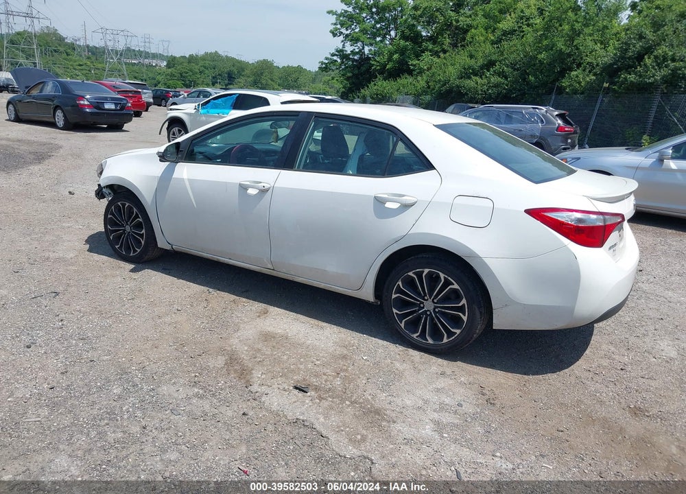 2016 TOYOTA COROLLA S PLUS VIN: 2T1BURHE3GC550455