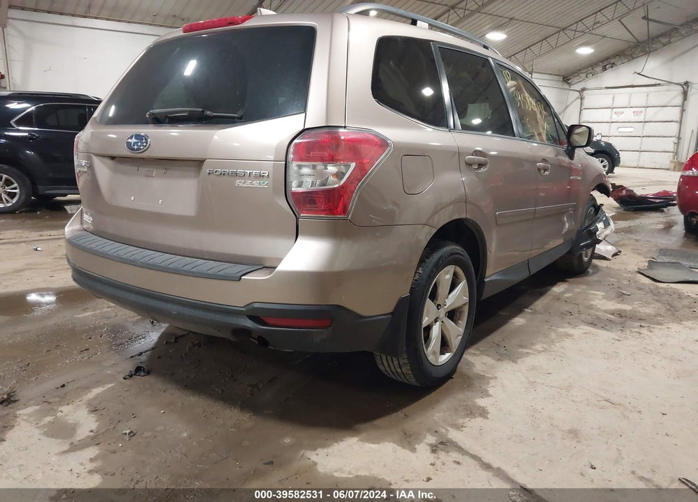 2016 SUBARU FORESTER 2.5I PREMIUM VIN: JF2SJADC6GH549103